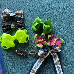 Mixed Harry Potter WVU Gymboree and boutique Kids Hair Bow Collection